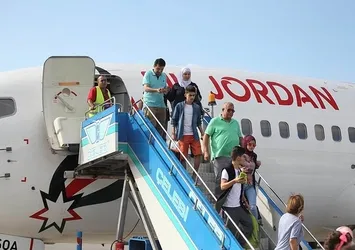 Ürdün'den Samsun'a charter seferleri başladı