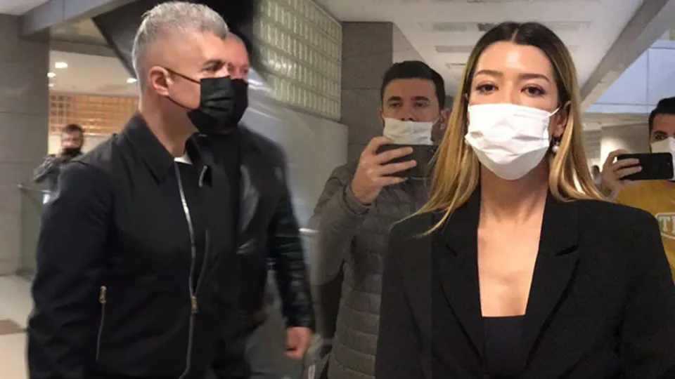 Özcan Deniz ve Feyza Aktan mahkeme salonunda yüz yüze geldi! Kavga görüntüleri ortaya çıktı
