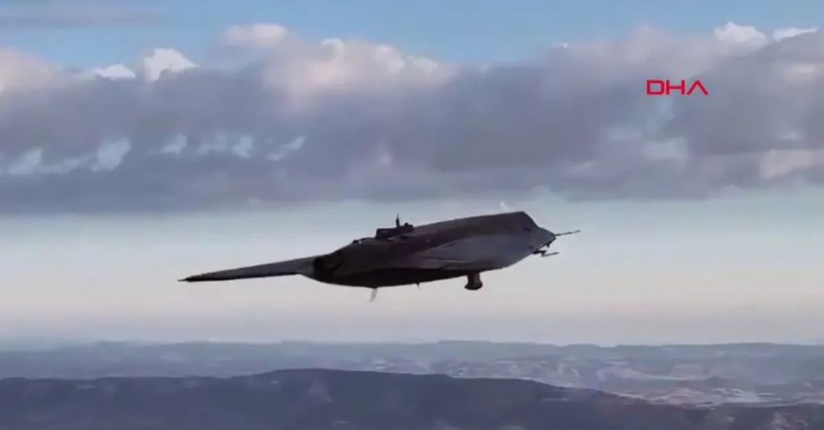 TUSAŞ'tan ANKA-3 görüntülerini paylaştı