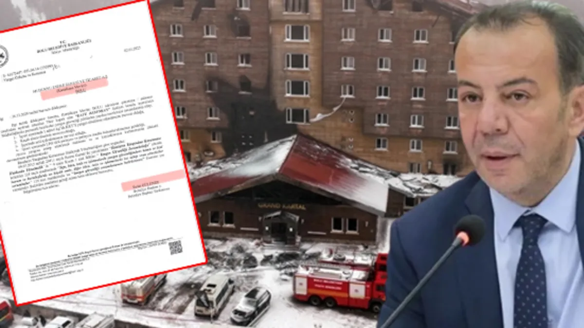 CHP'li Bolu Belediyesi'nin yanan otele 19 gün önce "yeterlilik belgesi" verdiği ortaya çıktı | Tanju Özcan önce inkar sonra kabul etti