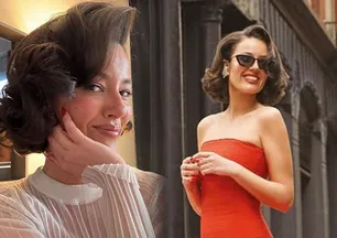 2 çocuk annesi Pelin Akil "New York" pozlarıyla sosyal medyayı salladı