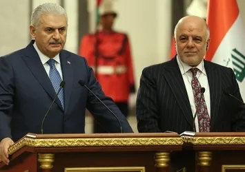 Başbakan Yıldırım İbadi ile görüştü