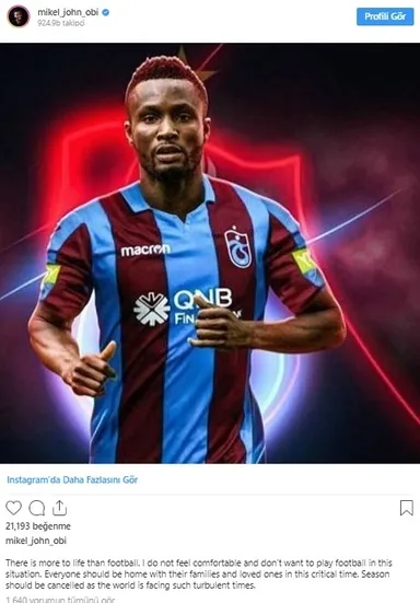 Trabzonsporlu Mikel ve Galatasaraylı Falcao: Sezon iptal edilmeli