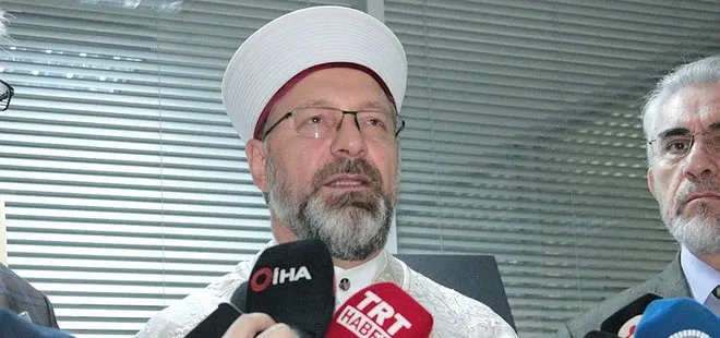 Diyanet İşleri Başkanı Ali Erbaş’tan camide tabure ve sandalye açıklaması