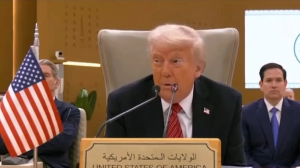 ABD Başkanı Donald Trump Suudi Arabistan'da: Suriye'ye yaptırımlar sona erdirildi