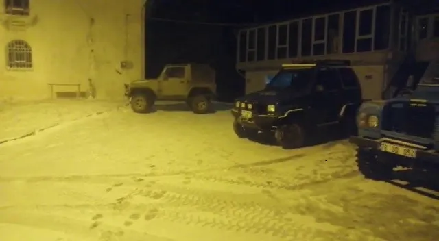 Soğuk havanın ardından birçok bölgeye mevsimin ilk karı düştü - 10