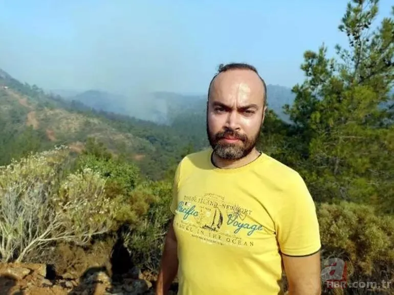 Marmaris'te orman yangını! Havadan ve karadan müdahale sürüyor | Bölgeye yakın yerleşim alanındaki evler tahliye edildi | A Haber bölgede 18