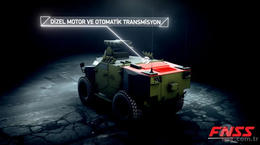 İşte savunmanın gözbebeği PARS 4x4'ün bilinmeyen özelliği 4