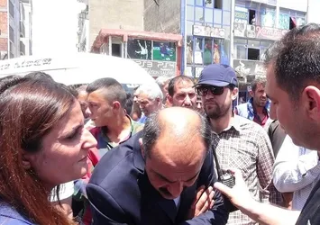 HDP'li vekil Dirayet Taşdemir terörist cenazesinde!