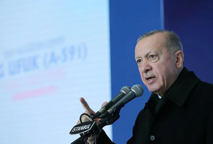 Son dakika: Başkan Erdoğan'dan Test ve Eğitim Gemisi TCG Ufuk'un Hizmete Giriş Töreni'nde önemli açıklamalar - 3