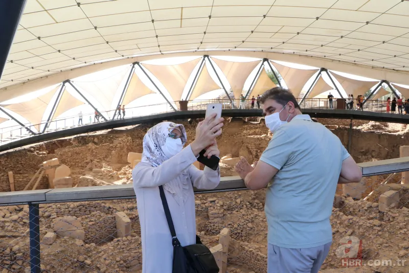 Dünyanın dört bir yanından ziyaretçi geliyor! Göbeklitepe'ye yoğun ilgi 10