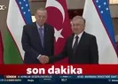 Mirziyoyev ile bir araya geldi