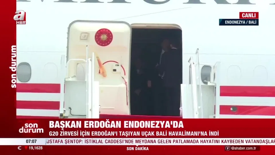 Başkan Recep Tayyip Erdoğan Endonezya’da!