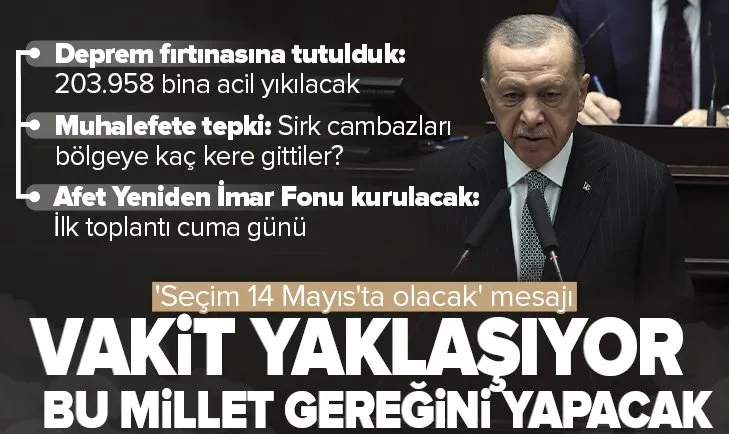 Son dakika: AK Parti Grup Toplantısı | Başkan Erdoğan’dan önemli açıklamalar