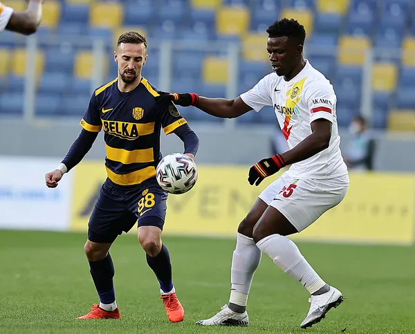 Süper Lig 16. hafta karşılaşması Ankaragücü 3-1 Yeni Malatyaspor MAÇ SONUCU