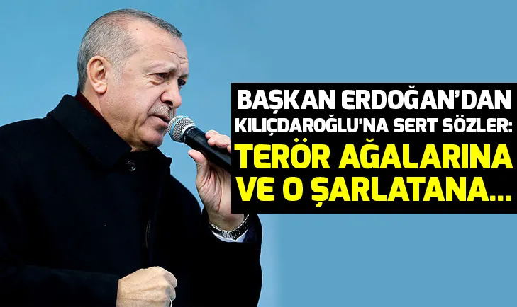 Erdoğan’dan Kılıçdaroğlu’na sert sözler: Pensilvanyadaki şarlatana, Kandildeki terör ağalarına...