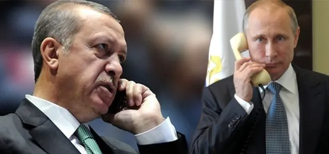 Erdoğan ve Putin’den kritik telefon görüşmesi