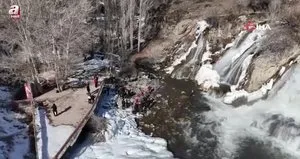Muradiye Şelalesi’ne büyük ilgi