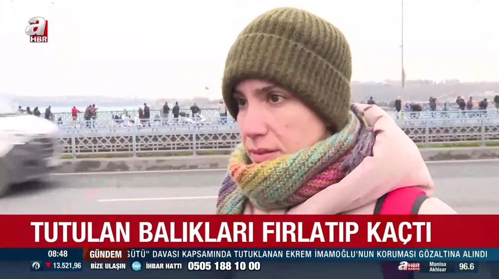 Galata Köprüsü’nde akılalmaz olay!