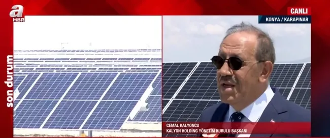 Karapınar GES'te ilk faz tamamlandı! En büyük güneş enerjisi yatırımı uzaydan bile görünüyor - 7