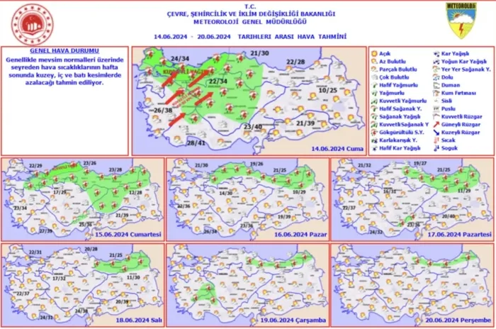 Meteoroloji hava durumu | Kurban Bayramı'nda hava nasıl olacak? İşte il il bayram havası - 6