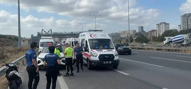Kuzey Marmara'da hafif ticari araçla motosiklet çarpıştı: 1'i ağır 2 yaralı
