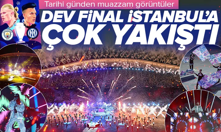 M.City-Inter maçından renkli görüntüler