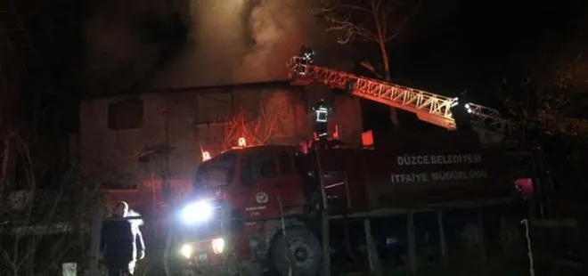 Düzce’de feci yangın: 3 çocuk hayatını kaybetti