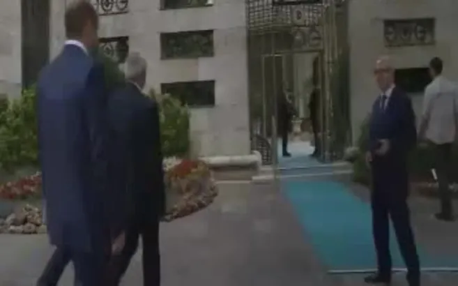Yıldırım'ın makam aracının plakası değiştirildi