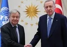 Erdoğan ve Guterresin görüşmesi