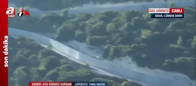 A Haber dünyanın gözünü çevirdiği yerde! İşte Lübnan-İsrail sınırı