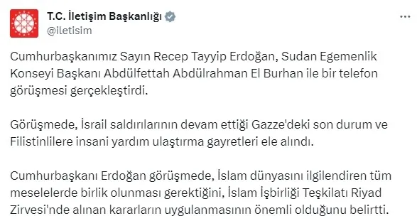 baskan-erdogandan-filistin-diplomasisi-sudan-egemenlik-konseyi-baskani-abdulfettah-abdulrahman-el-burhan-ile-g-1700320940588.jpg Başkan Erdoğan'dan Filistin diplomasisi! Sudan Egemenlik Konseyi Başkanı Abdülfettah Abdülrahman El Burhan ile görüştü - 1