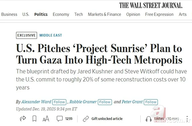 Barınak yok, yemek yok, güvenlik yok: İsrail soykırımı altındaki Gazze’ye ABD’den “Sunrise” projesi 2