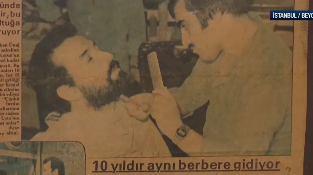 İstanbul'un en eski berberi: Kemal Elmas