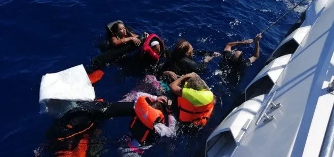 Türkiye Yunanistan tarafından geri itilen 129 düzensiz göçmeni kurtardı