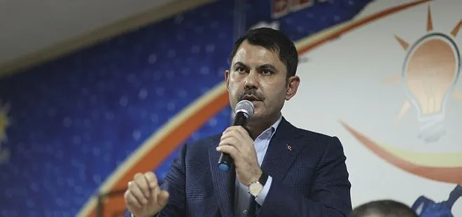 Çevre Şehircilik ve İklim Değişikliği Bakanı Murat Kurum’dan CHPye: HDP’nin sözcüsü! Kandil’in sözlüsü mü oldunuz?