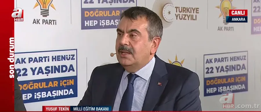 Öğretmen atamasında takvim netleşti mi? Milli Eğitim Bakanı Yusuf Tekin'den A Haber'e özel açıklamalar 2