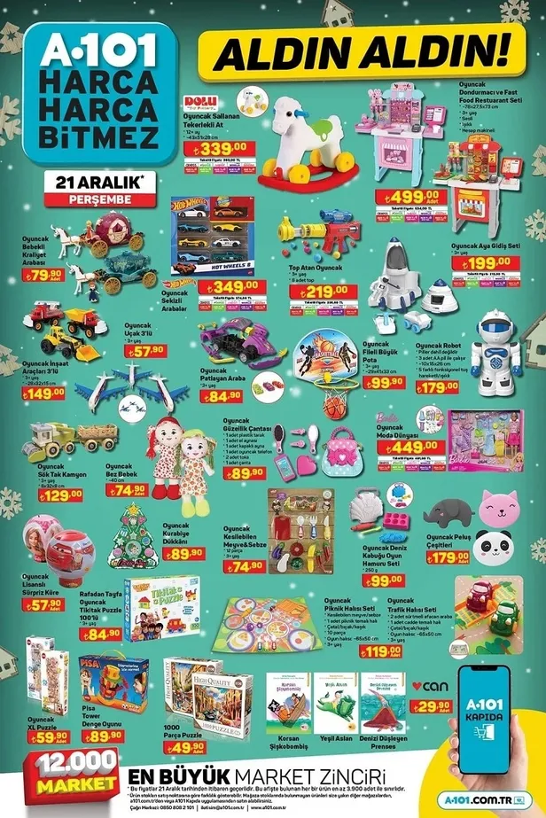 21 Aralık A101 aktüel ürünler kataloğu: Kahve makinesi, saç şekillendirici, mini fırın, epilasyon aleti, Saklama kabı uygun fiyattan satışta…