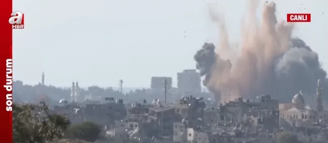 A Haber çatışma bölgesinde | Gazze sınırı karıştı! Ölüm konvoyu yer değiştiriyor