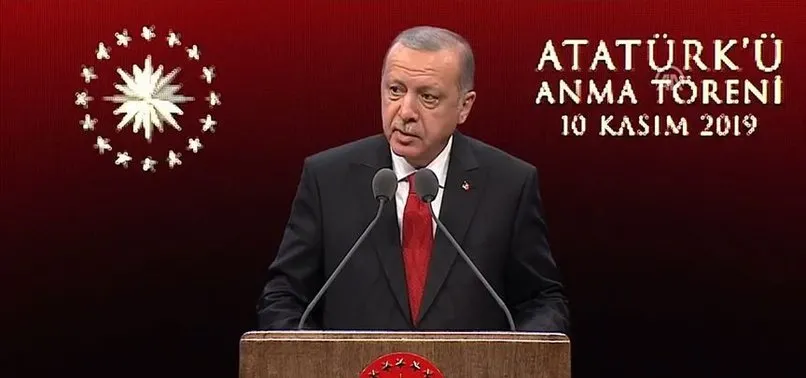 Son dakika: Başkan Erdoğan'dan Beştepe'deki Atatürk'ü anma programında önemli mesajlar