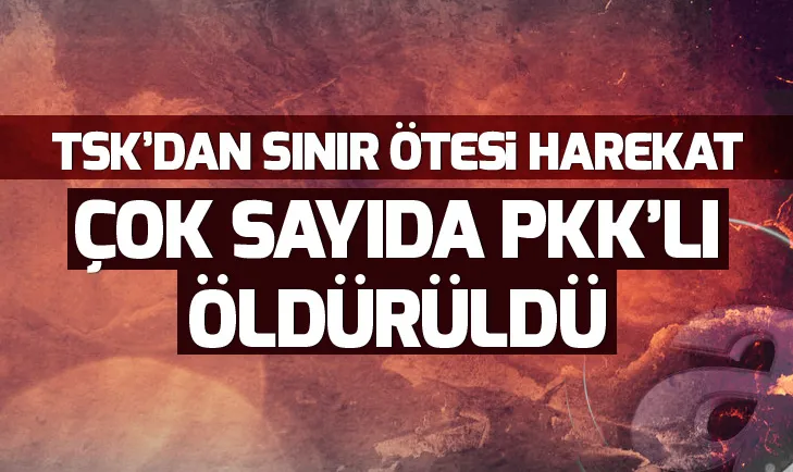 PKKya Kuzey Irakta ağır darbe