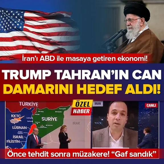 Trump İran’ın can damarını hedef aldı!
