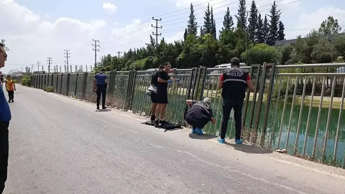 Sulama kanalında erkek cesedi bulundu