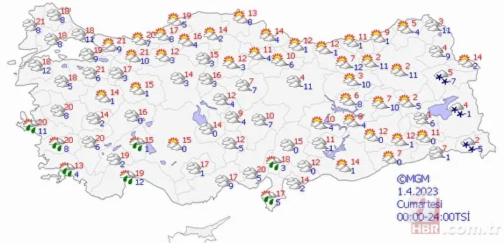 Meteoroloji'den 54 il için sarı kodlu uyarı: Dikkatli ve tedbirli olun! | İşte 5 günlük hava durumu 16