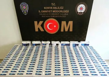 Konya'da koronavirüs operasyonu! Tanesini 250 liraya satacaklardı!