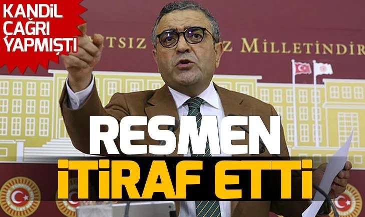 Sezgin Tanrıkuludan HDP itirafı