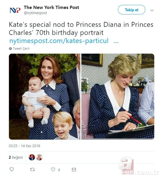 İngiliz Kraliyet Ailesi özel çekimlerinde Prenses Diana detayı dikkat çekti