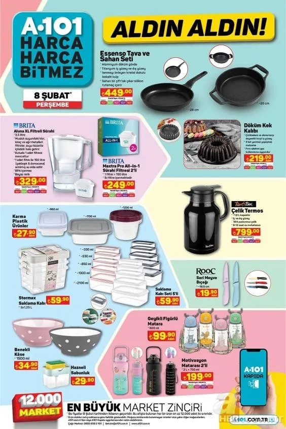 A101 8 Şubat aktüel ürünler kataloğu belli oldu! A101’de bu hafta Singer dikiş makinesi, dikey süpürge, buharlı kırışık giderici uyguna satışta 7
