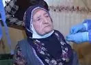 Ankara’da 116 yaşındaki iki kadına aşı yapıldı