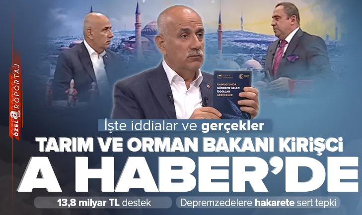 Bakan Kirişci A Haber’de
